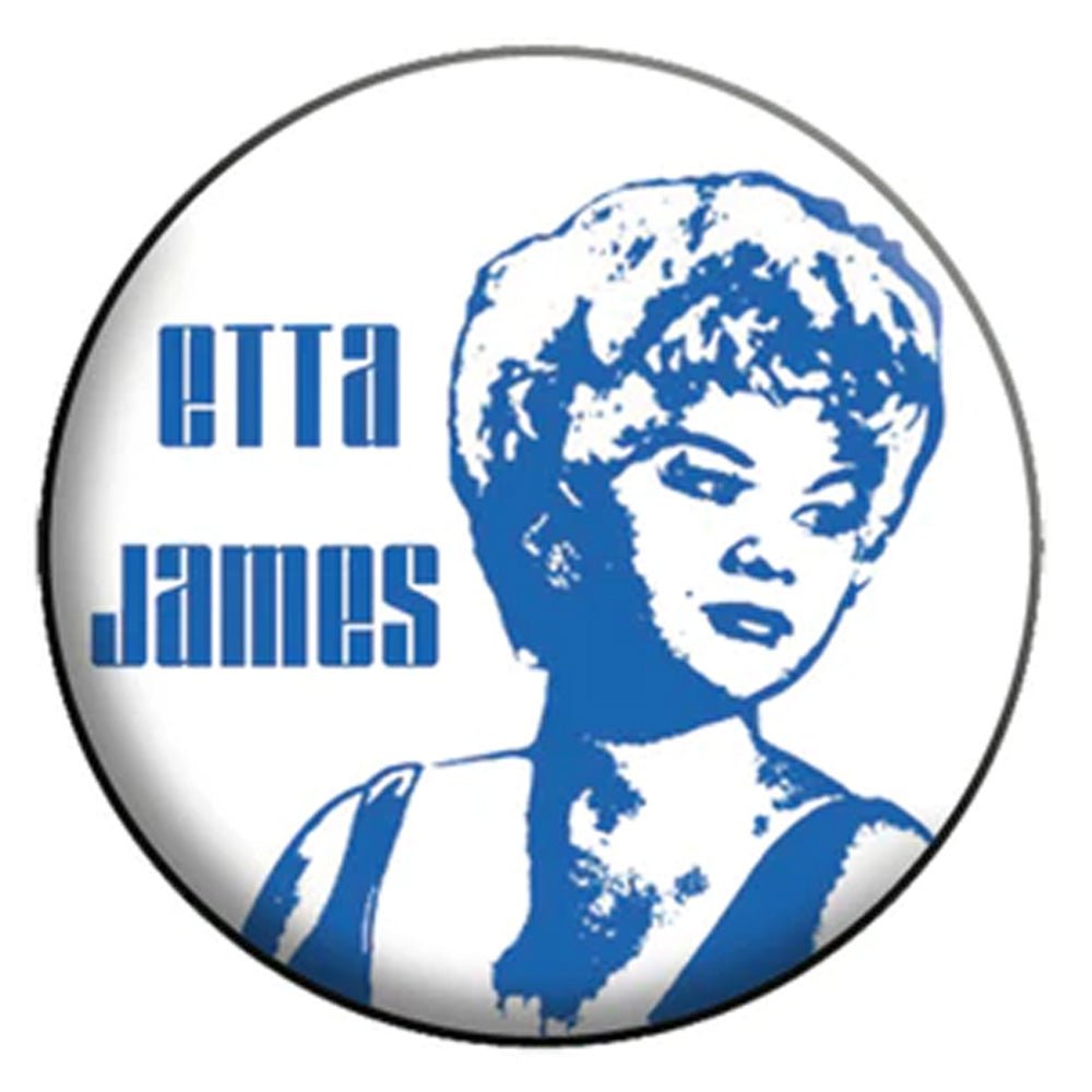 ETTA JAMES エタジェイムズ - Stencil / バッジ - PGS